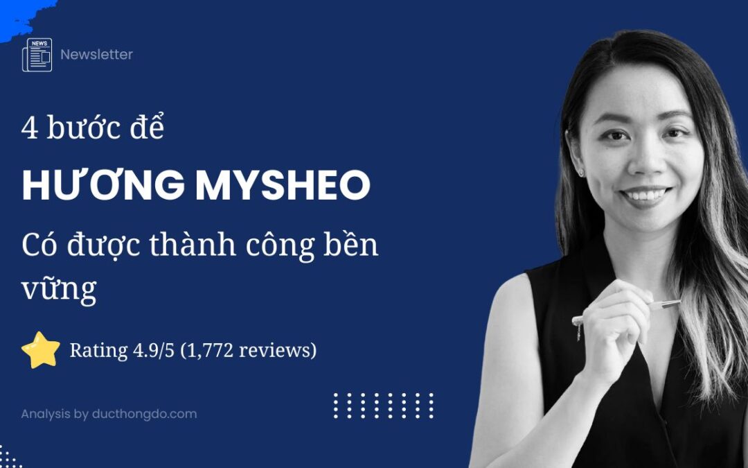4 bước để Hương Mysheo có được thành công