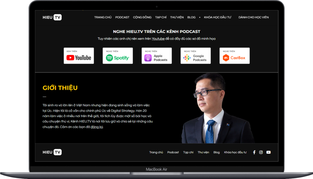 Giới thiệu anh Hiếu TV