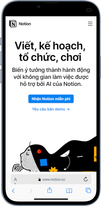 Cách Notion viết tiêu đề phụ