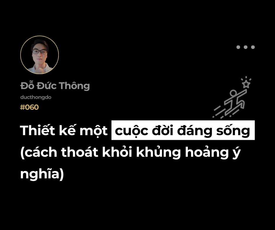 thiết kế cuộc đời đáng sống